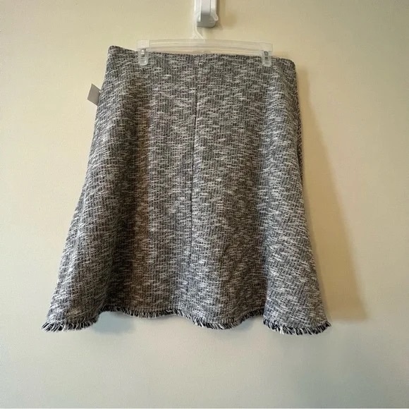 Daily Thread Large Knit Tweed Fit & Flare Skirt - Picture 3 of 6